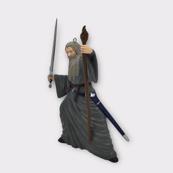 Hallmark Gandalf the Grey Christmas Ornament 2012 Lord of the Rings Hobbit - Picture 3 of 9